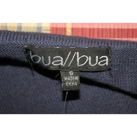 bua/bua Navy Blue Football Icon Sweater Women’s Small NWT - Picture 6 of 7
